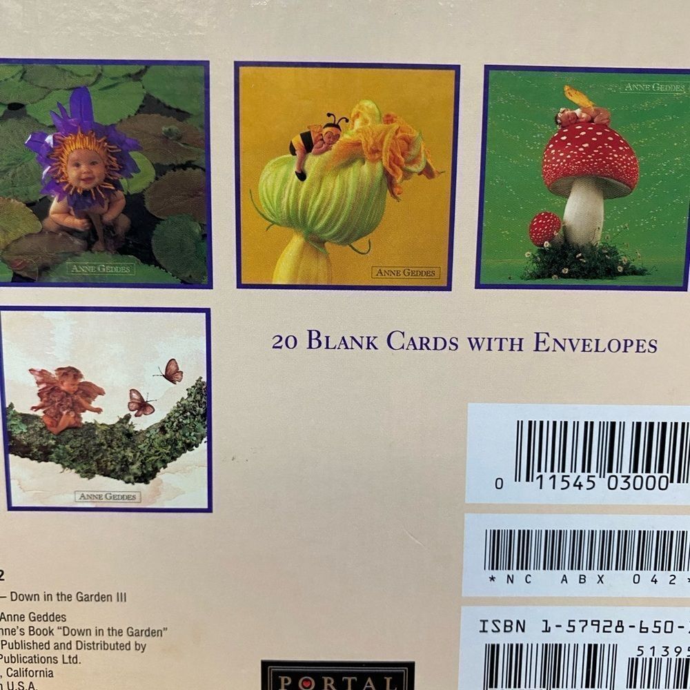 Anne Geddes Baby Flower Cards - Picture 4 of 7